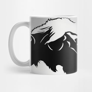 Bison Shadow Silhouette Anime Style Collection No. 117 Mug